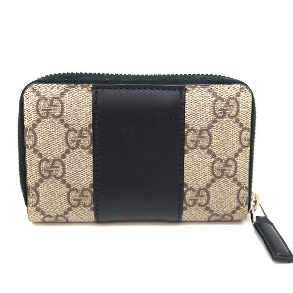 Gucci Case black beige leather - Picture 1 of 6
